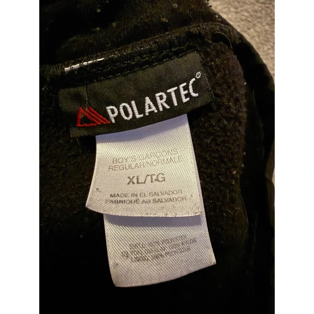 The North Face Black Fleece Jacket‎ Boys XL Boys Regular Fit Full Zip